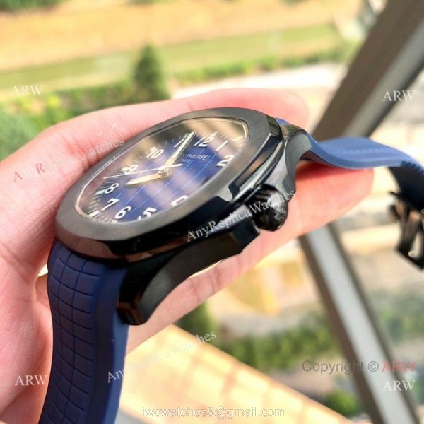 All Black Patek Philippe Aquanaut automatic Watches 39mm