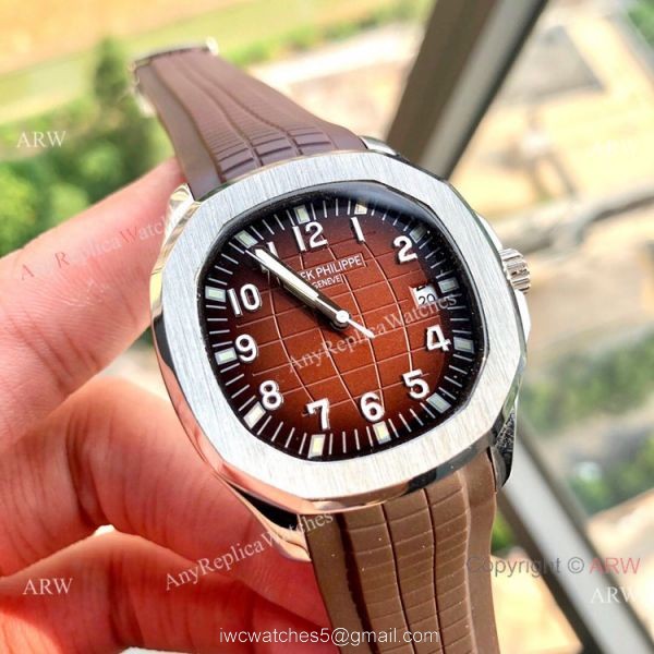 Wholesale Copy Patek Philippe Aquanaut 39mm Watches Gray Face