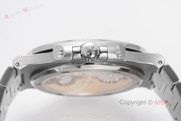 (PPF) V4 Version Best Replica Patek Philippe Diamond Watch With White Dial Diamond Markers