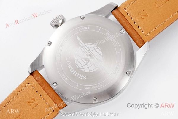 Swiss Grade Replica Longines Spirit White Dial Watch Vintage Style