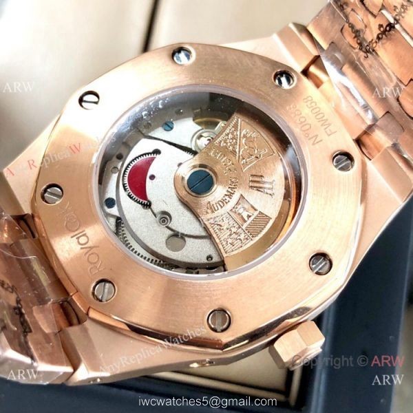 Audemars Piguet Royal Oak Perpetual Calendar Copy Watches Rose Gold
