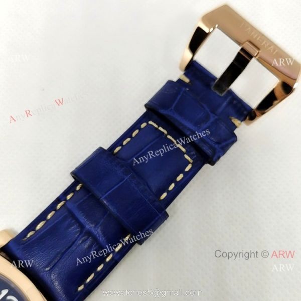NEW! Luminor Marina PAM01112 Rose Gold Fake Panerai Watch