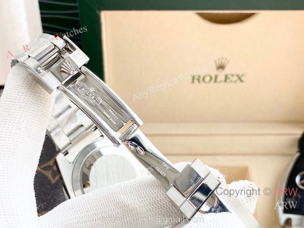 Luxury Copy Rolex GMT-Master 2 Stainless Steel Full Diamond Dial Watch