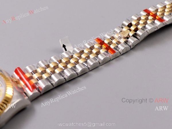 (TW) Swiss ETA2836 Rolex Datejust 31mm Watch 2-Tone Mother Of Pearl