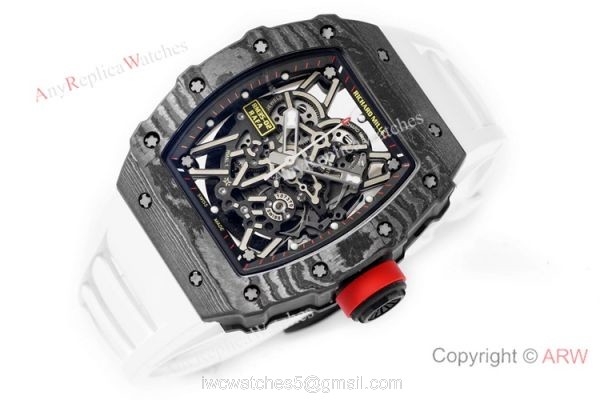 Swiss 1:1 Richard Mille Rafael Nadal RM35-02 Copy Watch NTPT Carbon