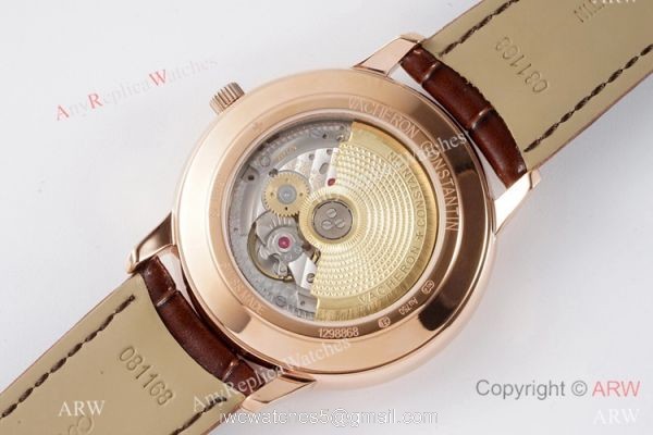 AI Factory Swiss Grade 1A Vacheron Constantin Patrimony Watch Rose Gold 40mm