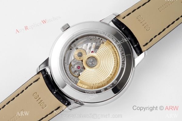 Swiss Grade Vacheron Constantin Patrimony AI Factory V2 White Dial Replica Watch
