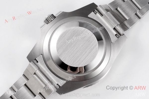 Super Clone Rolex Submariner Date Watch 1:1 VR SWISS 3135 904L Black Ceramic Black Dial
