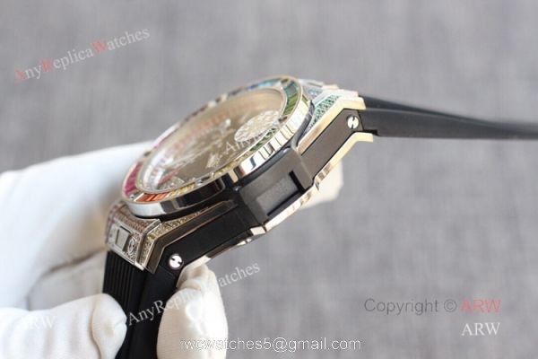 Best Hublot Big Bang Unico Rainbow King Watch Hublot Big Bang Diamond Watch Swiss Replica