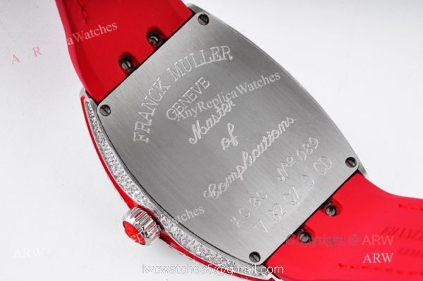 High Quality Replica Franck Muller Vanguard Color Dreams Women Watch With Diamonds