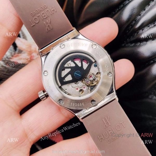 Replica Hublot Ice Big Bang Watches Gray Dial Men Size 41mm