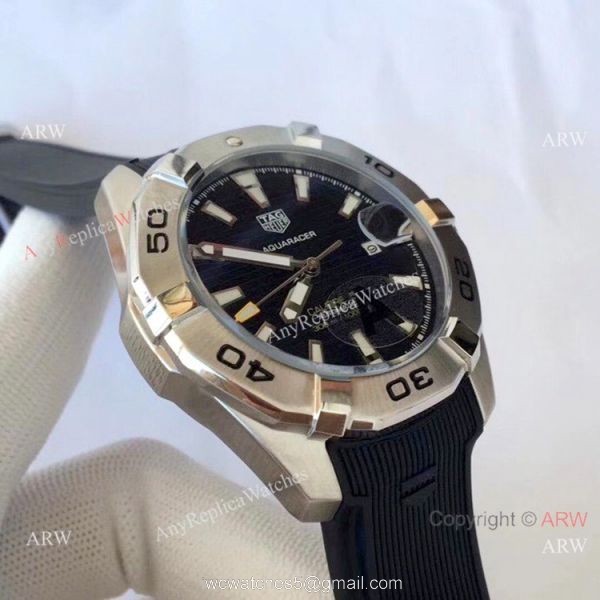 Copy Tag Heuer Aquaracer Calibre 5 Watches Gray Dial