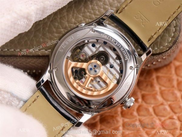 NEW! AAA Replica Jaeger-LeCoultre Master Ultra Thin Perpetual Watch Black Dial