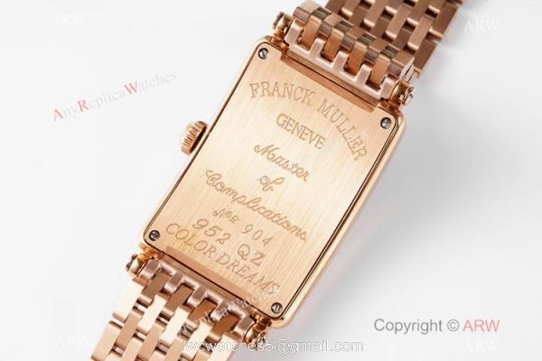 New! Franck Muller Long Island Full Diamond Rose Gold 1:1 Best Quality Watch