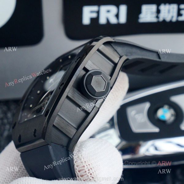 Sexy Richard Mille RM69 For Sale High Quality Replica Richard Mille All Black Men Watch