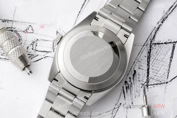 Swiss Copy Rolex Sky-Dweller Watch Bue Dial 904L Steel Swiss 9001 Movement