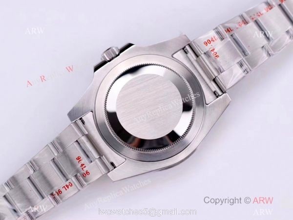 1:1 Best Edition NOOB V11 Version Rolex GMT-Master II Watch Black Ceramic 40mm
