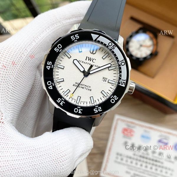 Best Replica IWC Aquatimer Automatic Watch Rose Gold