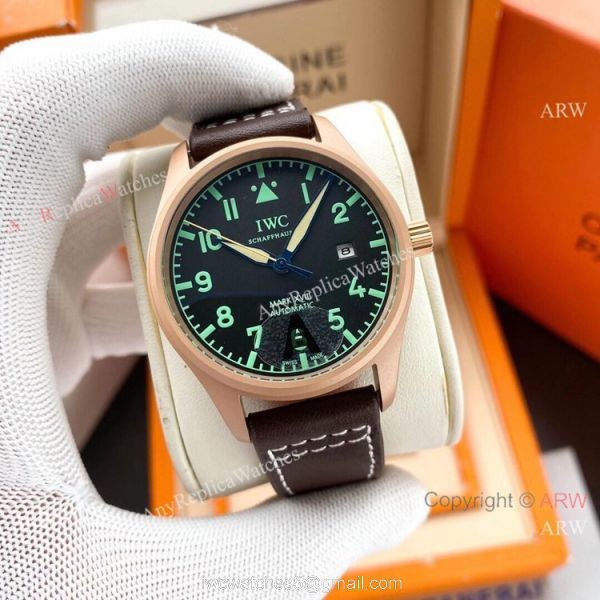 2020 New IWC Pilot Mark XVIII Watches Rose Gold CasE