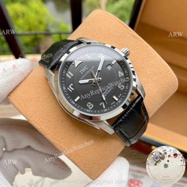 High Quality Copy IWC Pilot Mark XV Watches White Dial Stainless Steel