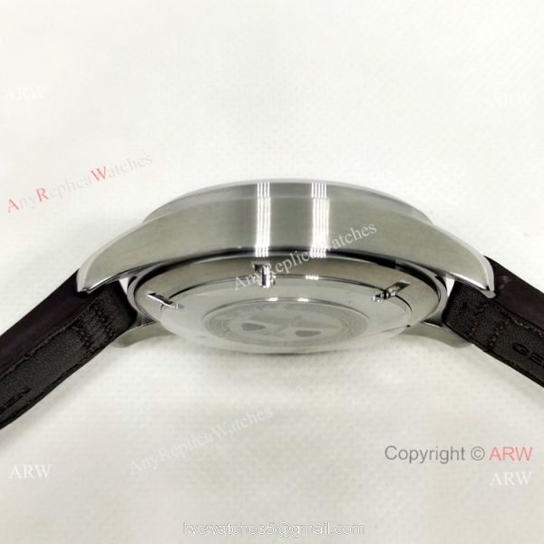 New Style IWC Big Pilot Spitfire Chronograph Watch Black Dial
