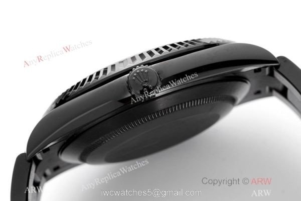 VR-Factory Swiss Replica Rolex Datejust II Black Venom Watch Roman Markers