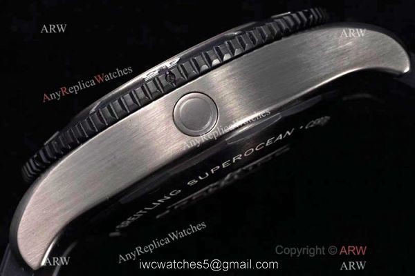 2020 New! Swiss Copy Breitling Superocean Automatic Black Steel Watch 46mm