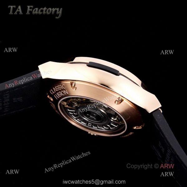 Swiss Replica Hublot Big Bang Chronograph 45mm Rose Gold Diamond Watch For Men