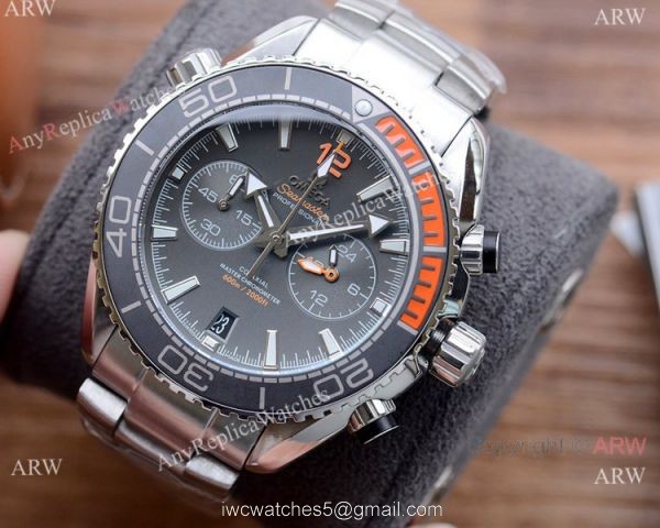 Best Copy Omega Planet Ocean 600m Chronograph Orange Bezel Watches
