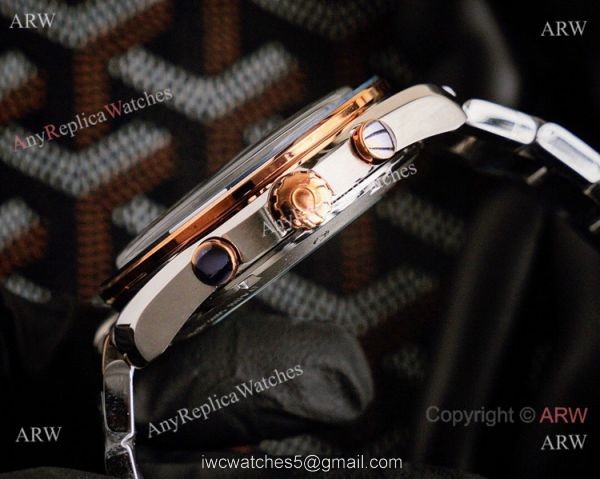 Best Quality Omega Speedmaster Racing Watches Two Tone Rose Gold