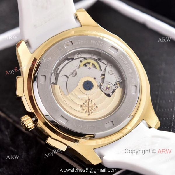 Patek Philippe Aquanaut Engraving Watches Brown Gradient Dial 42mm