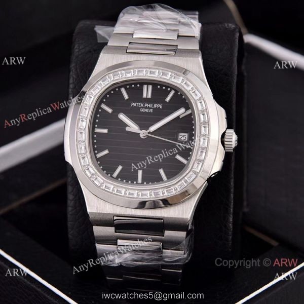 Copy Patek Philippe Nautilus Automatic Wrist Malachite Green Dial 40mm