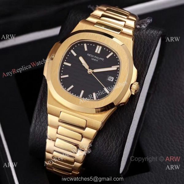 Knockoff Patek Philippe Nautilus All Gold Watches 40m