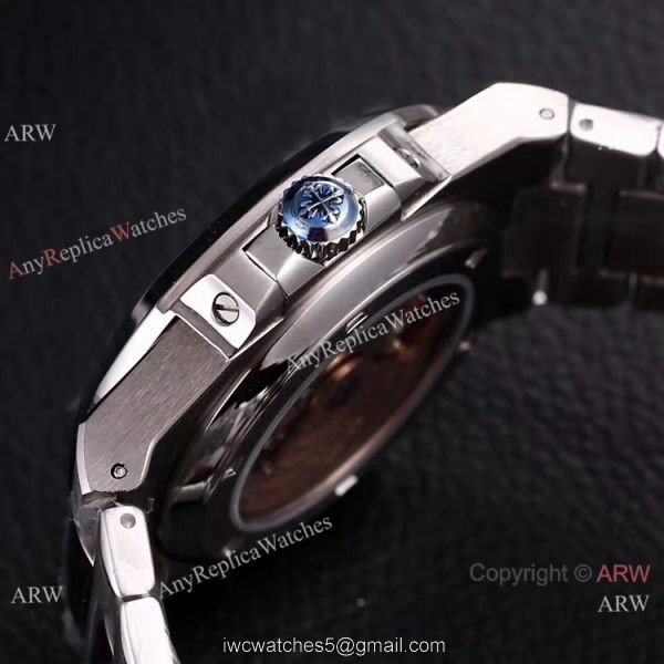 Knockoff Patek Philippe Nautilus 40mm Watches Blue Face Stainless Steel