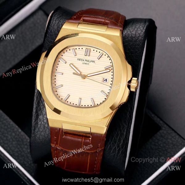 Best Copy Patek Philippe Nautilus 40mm Watches Gold and Black