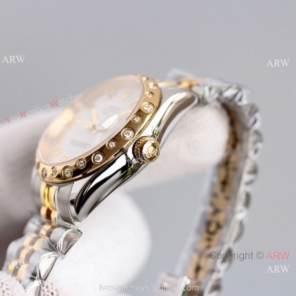 Swiss Copy Rolex Oyster Perpetual Datejust 31 Yellow Gold Jubilee Watch