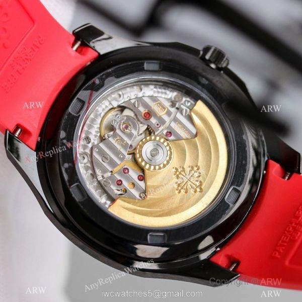 Swiss Knockoff Patek Philippe Aquanaut Watch 324 S C Watch All Black 40mm