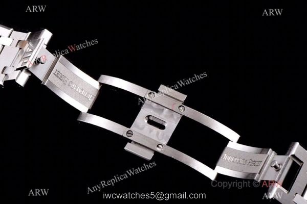 JF Audemars Piguet Lady Royal Oak 67650 Silver Dial Watch Swiss Quartz