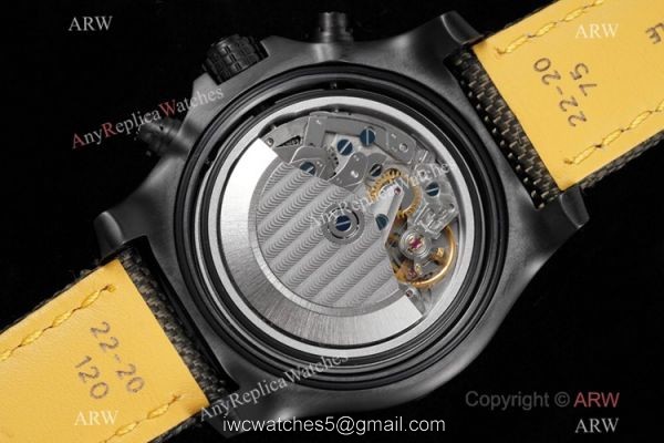 Swiss Grade Clone Breitling Super Avenger II 7750 Watch All Black