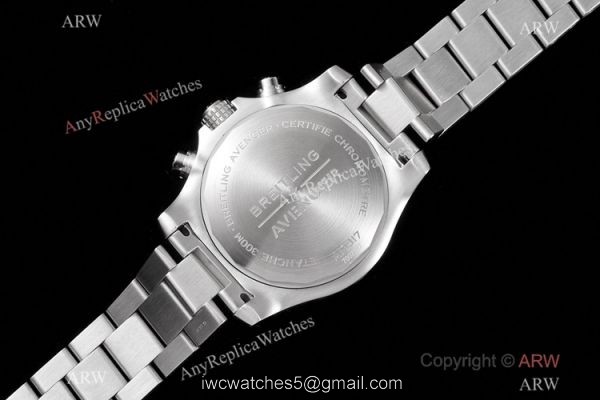 Swiss Copy Breitling Super Avenger II 7750 Stainless steel Watch New!
