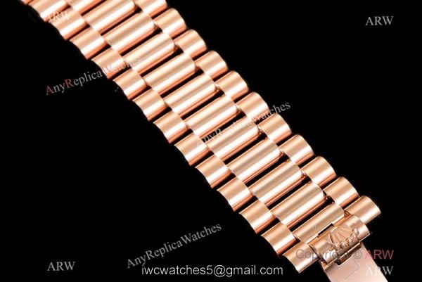 (GM) Copy Rolex Day-Date GM Factory 2836 Watch Bright Pink Dial 40mm