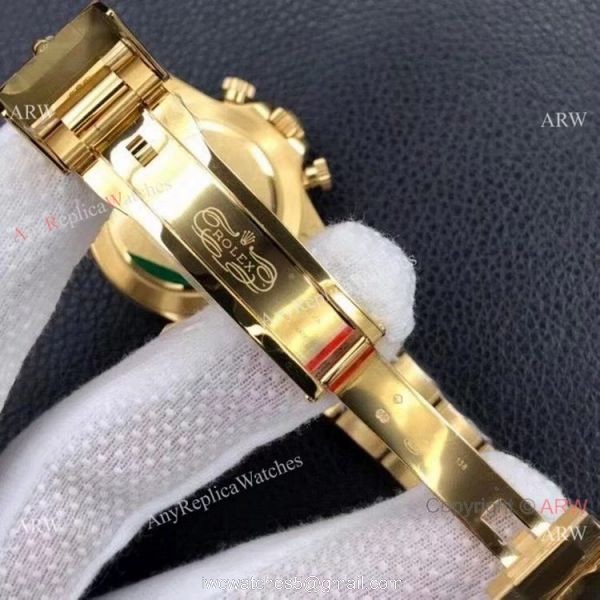 Rolex Daytona Noob Factory Cal4130 1:1 Best Edition Yellow Gold Diamond Custom Luxury watches