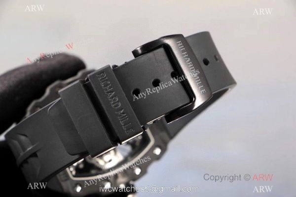 KV Factory Richard Mille RM53-01 Tourbillon Pablo Mac Donough Watch TPT Carbon Rubber Strap