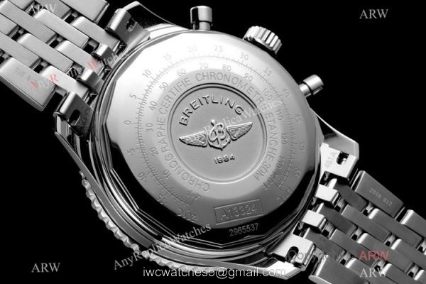 Swiss Grade Breitling Navitimer 1 41mm KOR Factory A7750 Watch Stainless Steel White Dial