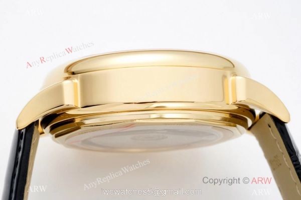 Super Clone AI Factory Vacheron Constantin Historiques Cornes de Vache 1955 Watch Yellow Gold