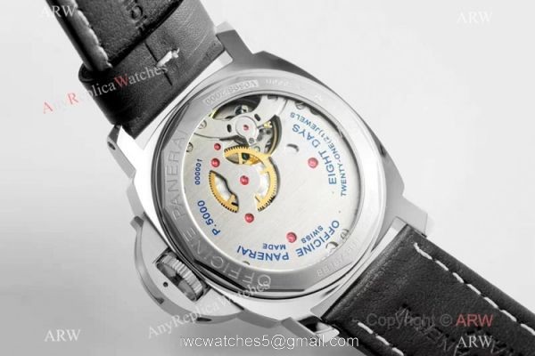 HW Factory Panerai Luminor Pam00915 Watch Stainless Steel Black Dial