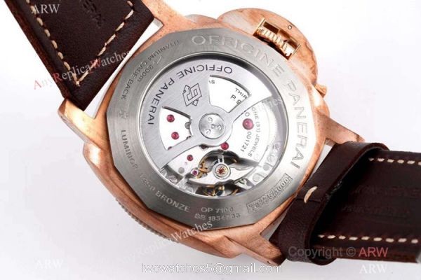 ZF Factory Panerai Luminor Pam00671 Watch Bronze Case Blue Dial