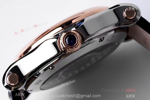 AF Factory 1:1 Replica Chopard Happy Sport Watch Rose Gold Bezel 36mm Size