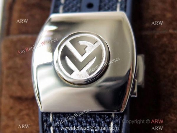 ZF Factory AAA Replica Franck Muller Vanguard Yachting V45 Watch Blue Dial 9015 Movement