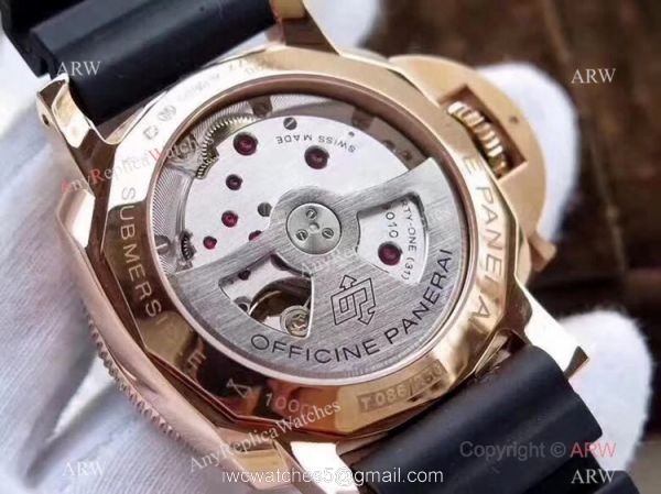 ZF Factory Panerai Pam684 Luminor Submersible 1950 P.9010 Watch 42mm Rose Gold